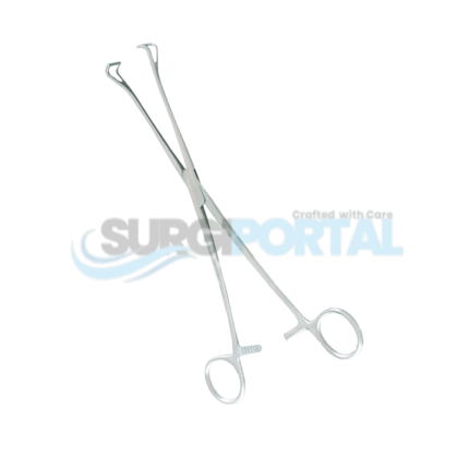 Curved Babcock Forceps